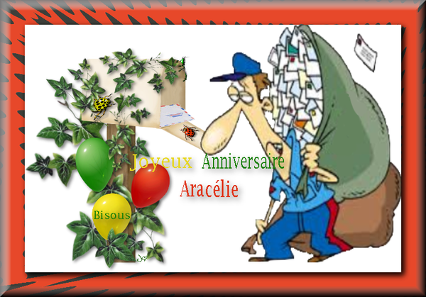 Bon Anniversaire Aracélie