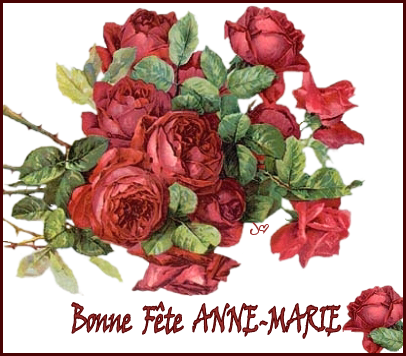 Bon Anniversaire Anne Marie